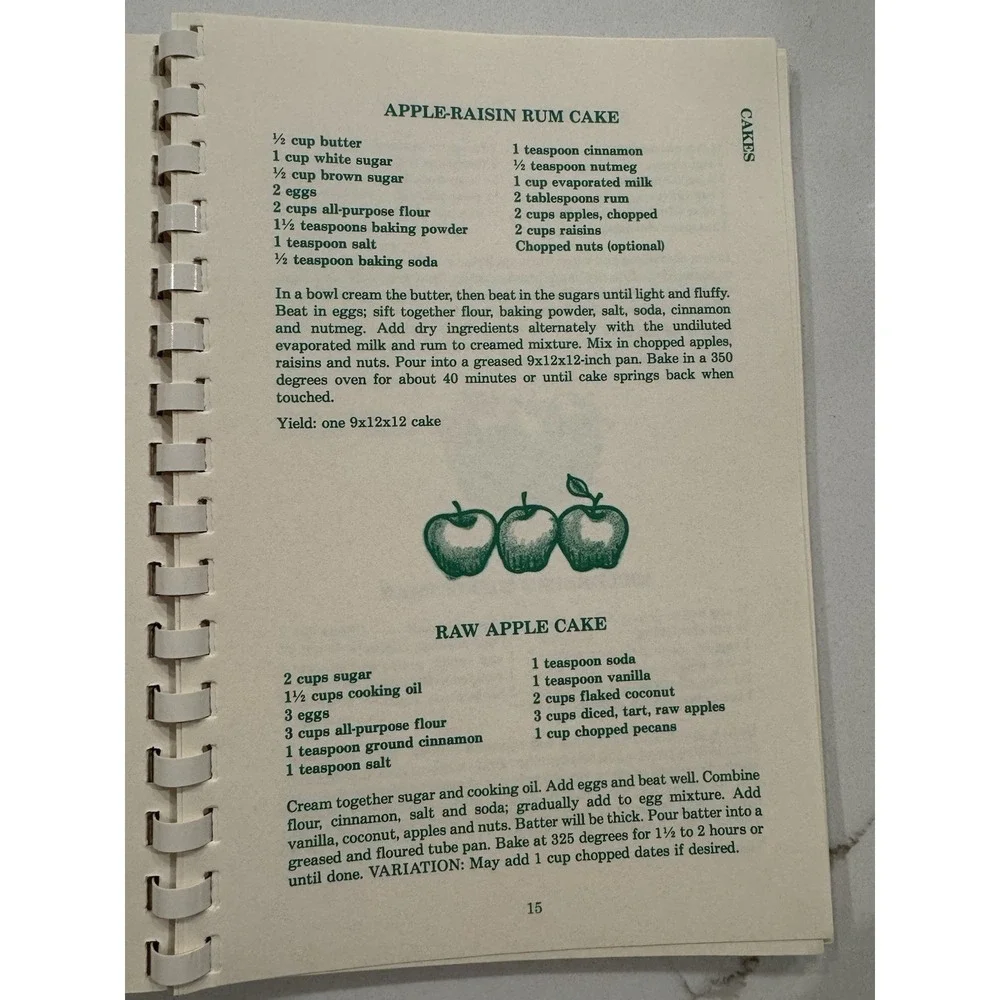 The Apple Barn Cookbook Applewood Farmhouse Restaurant Sevierville TN Spiral